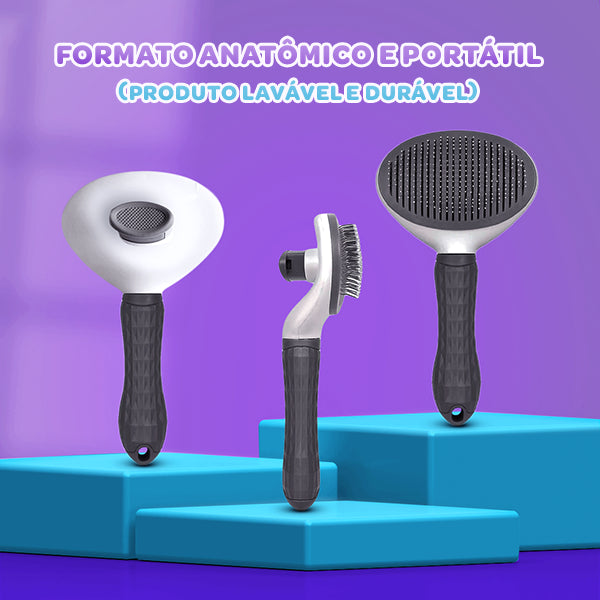 Escova Mágica© Autolimpante Para Gatos - REI GATO #2/1