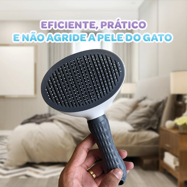Escova Mágica© Autolimpante Para Gatos - REI GATO #2/1