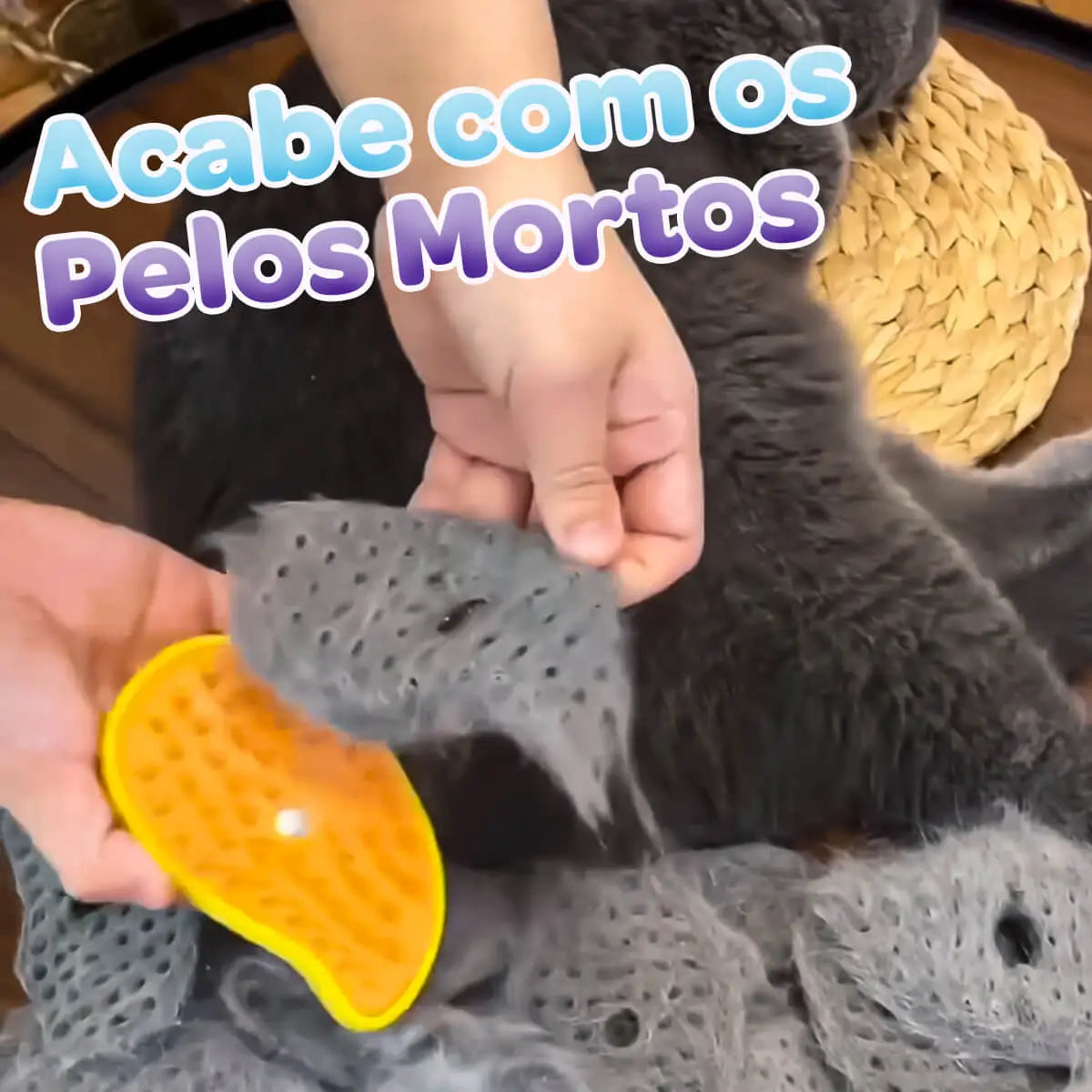 Escova Spa® de Gato 3 em 1 para Banho