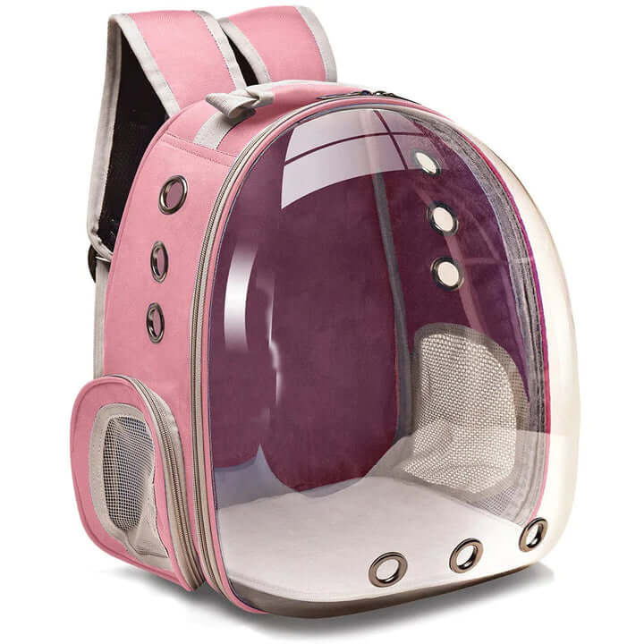 Mochila de Transporte Para Gatos Ventilada - REI GATO©️ + Brinde Exclusivo