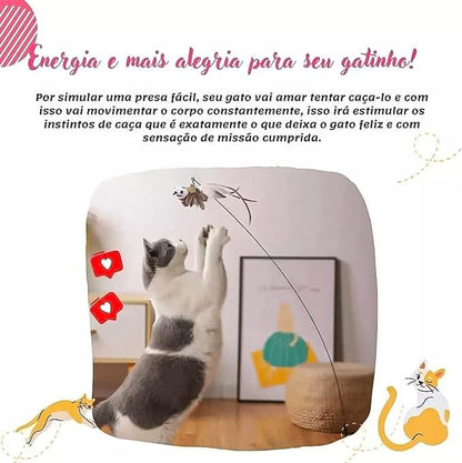 Simulador Pássaro Interativo para Gatos