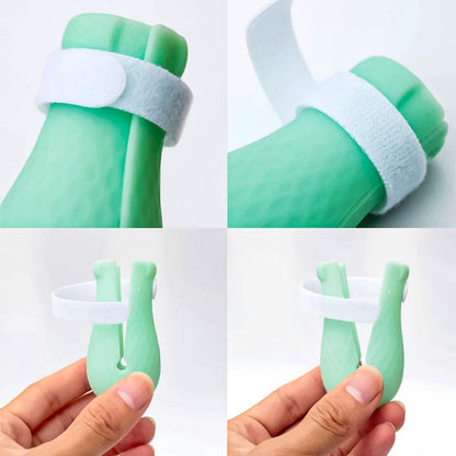 Bota de Silicone para Banho de Gatos sem Arranhões - Rei Gato©