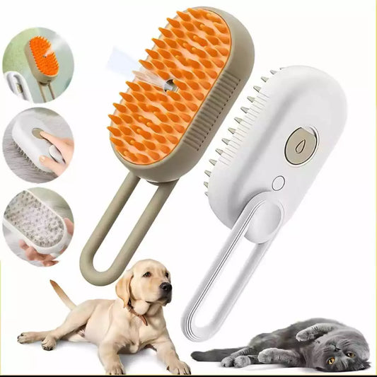 Escova Elétrica a Vapor® de Gato 3 em 1
